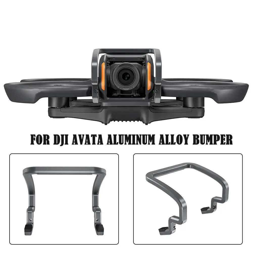 Tapa de cubierta de Motor de aterrizaje para Dron dji Avata 2, lente de cardán, parachoques de aleación de aluminio, brazalete de expansión para dji Avata 2 Acces H3G6