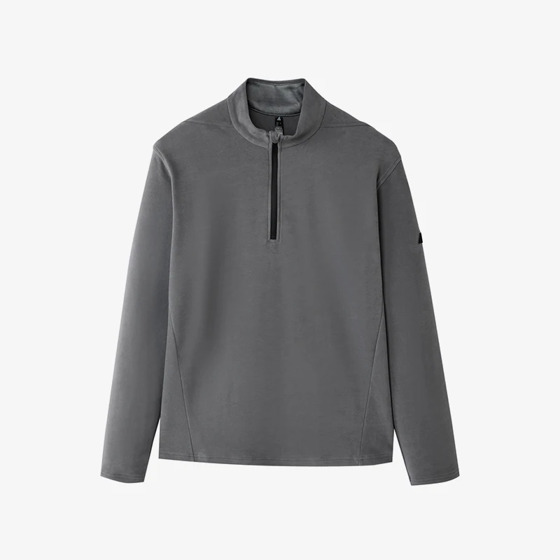 Adidas genuine PFZIPLS solid color stand up collar men's zipper casual sweatshirt KG8957