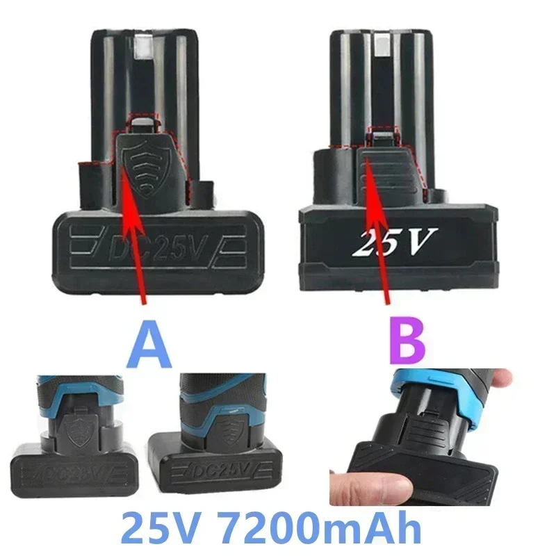 Batería de iones de litio para destornillador inalámbrico, cargador de herramientas eléctricas de 16,8 V, 25V, 21V, 18650 V, 12V, 3,7