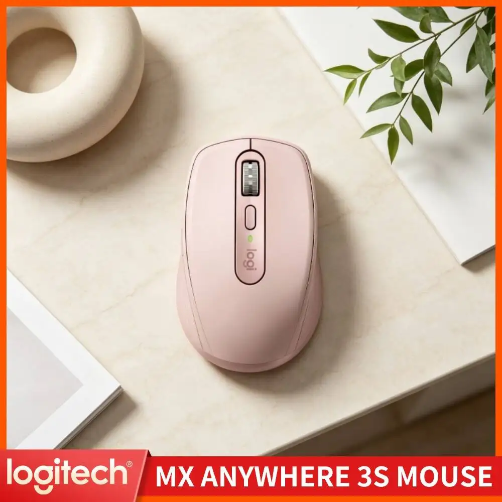 Logitech MX Anywhere 3S Silent Mouse for University Students Dorm Home Office PC Mac