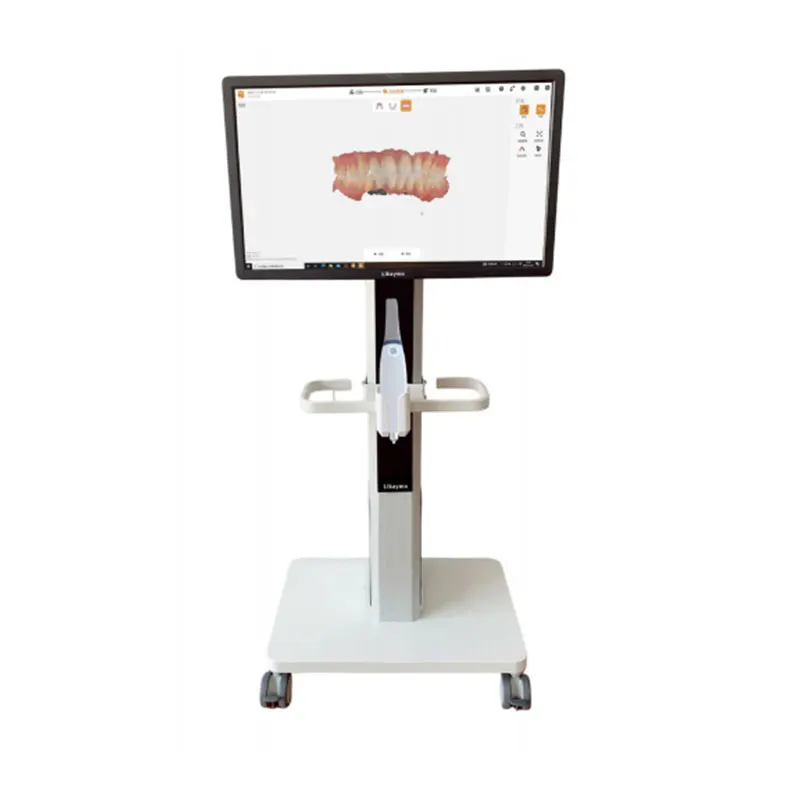 All in One Computer Dental Intraoral 3D Scanner with Mobile Trolley