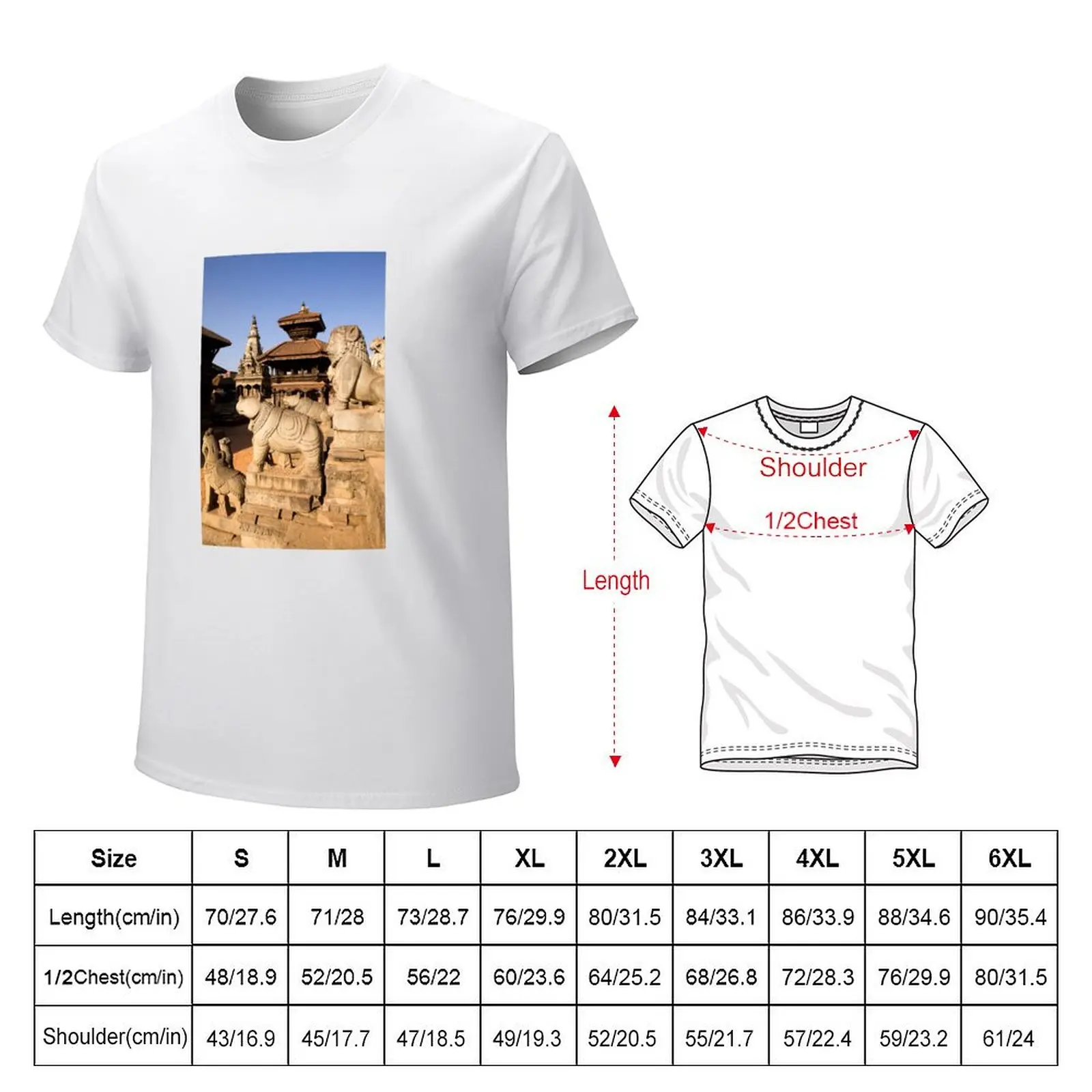 Bhaktapur Durbar Square Nepal T-Shirt boys whites oversized Blouse blacks black t-shirts for men