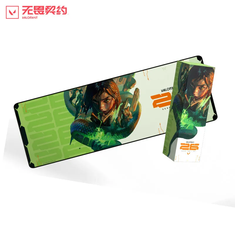 

Valorant 2026 Extended Gaming Mouse Pad Viper Themed Non Slip Large Desk Mat For PC Esports Gamers Game Peripherals