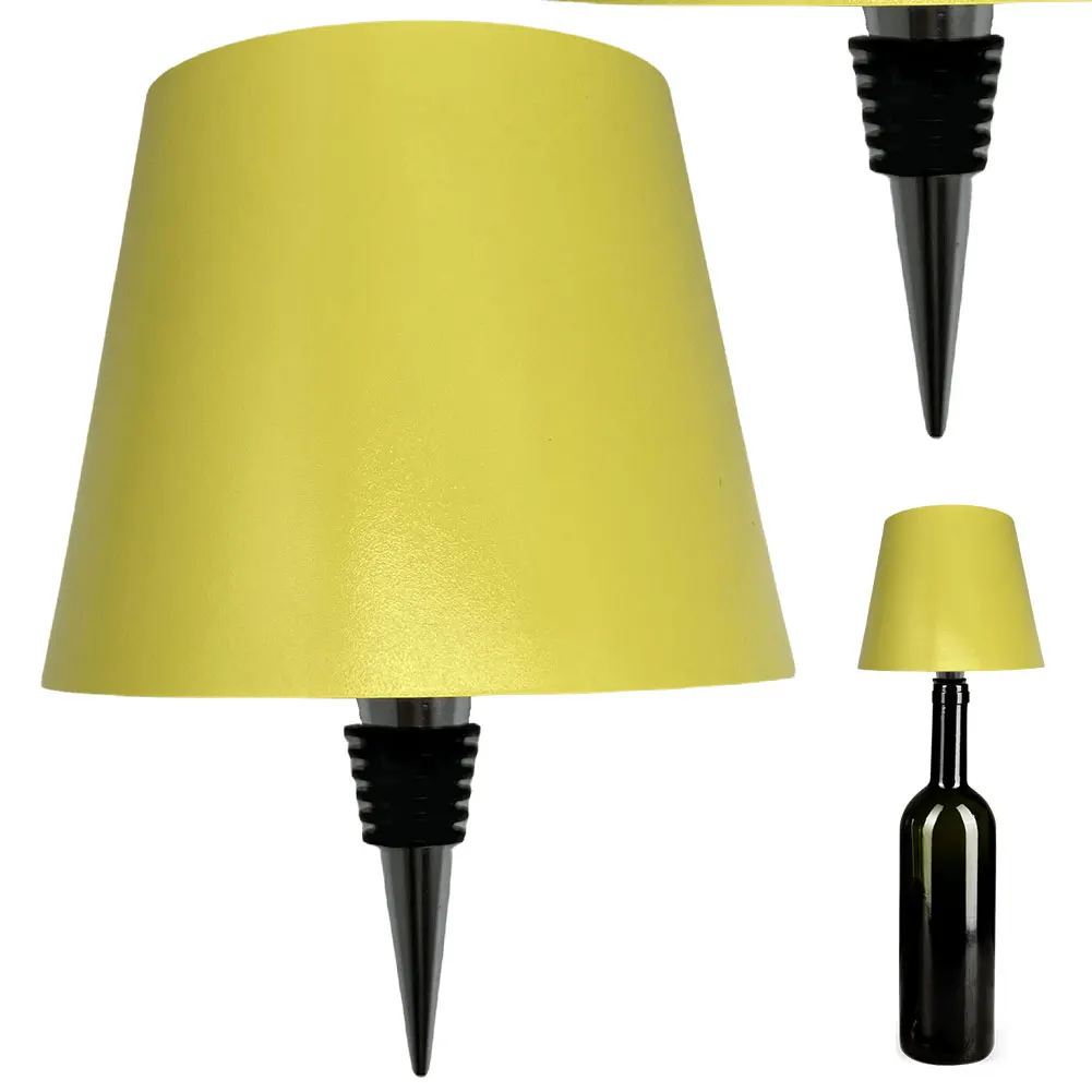 

Wireless Bottle Lamp Stepless Dimming Bottle Lamp Rechargeable Touch Lamp Wine Bottle Light for Living Room Bedroom