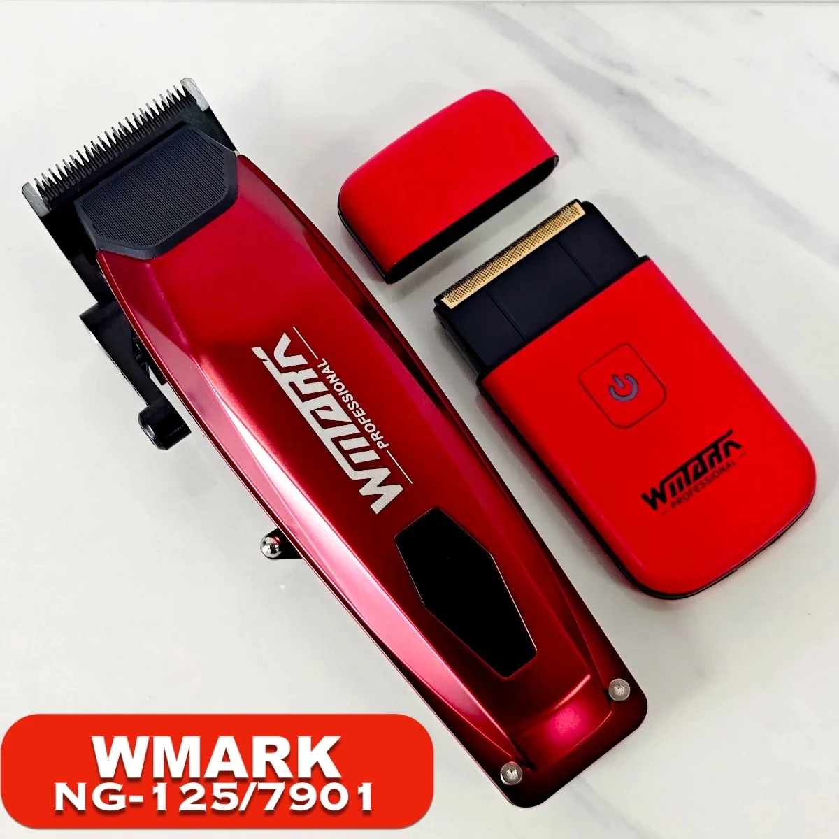 

Professional Electric Hair Clipper WMARK NG-125 Hair Trimmer Electric Shaver NG-7901 High Speed Motor 8800RPM Barber Shop Set