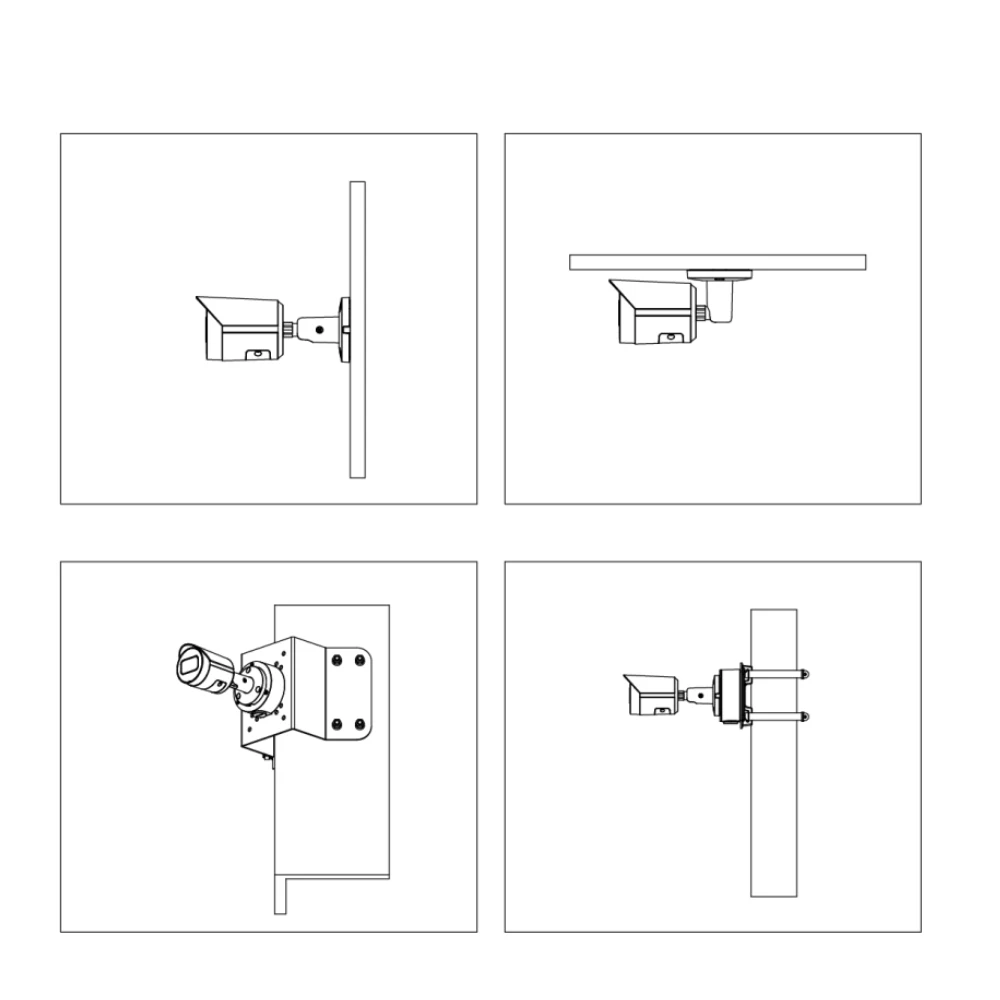 Imagem -06 - Dahua-câmera de Segurança com Slot para Cartão sd Vigilância por Vídeo Starlight 8mp Ipc-hfw2831s-s2 4k Poe Ipc-hfw2431s-s2