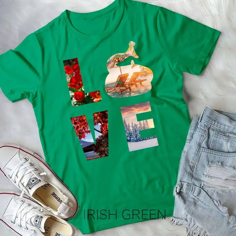 Python - Snake all the time - 4 season Unisex T-shirt image 2