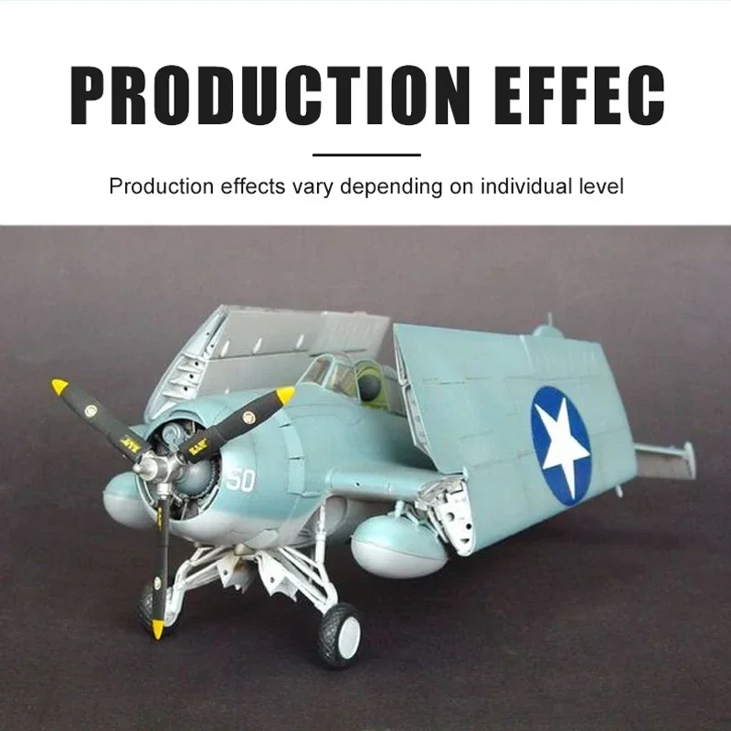 Trumpeter Plastic Assembled Aircraft Model Kit 02223 Grumman F4F-4 Wildcat Fighter 1/32 Scale