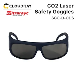 Ultrarayc 10600nm Laser Safety Goggles Large Size Type D Protection Eyewear Protective Glasses Shield for Co2 Engraving Machine