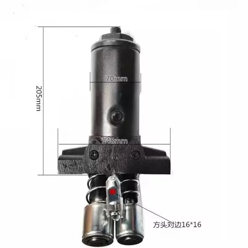 Samochodowy poziomy 2.5 hydrauliczny ton 3 tony 4 tony pojedynczy i podwójny podnośnik pompy montażowej mały Cylinder olejowy pompy