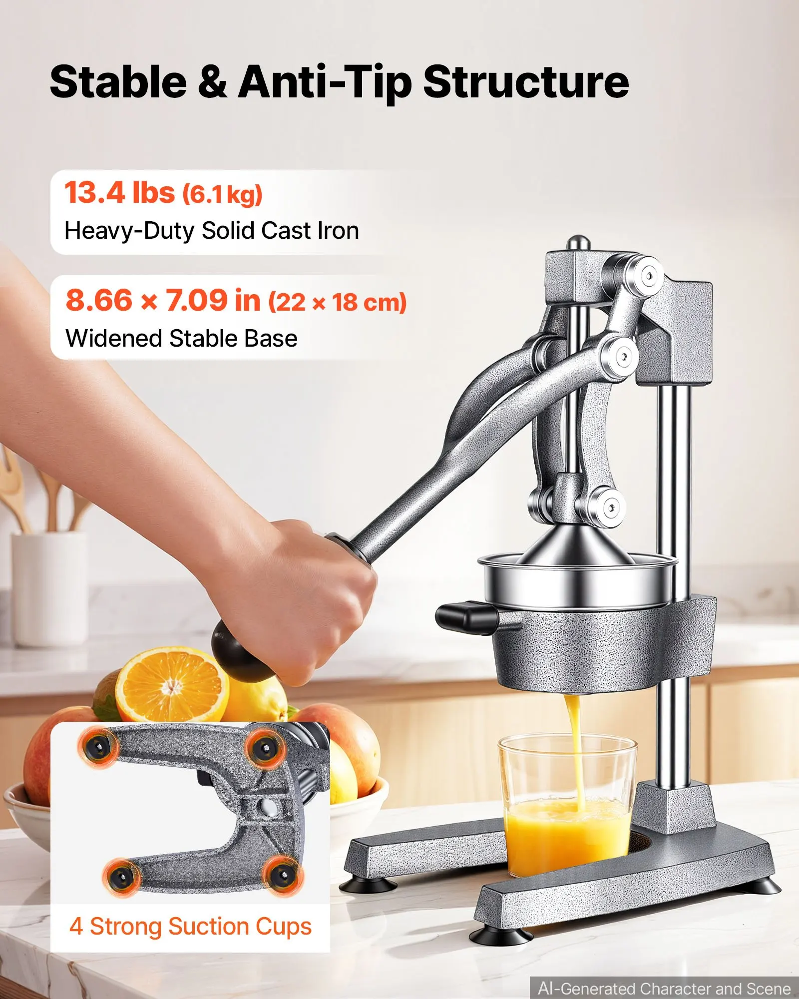 Manual Citrus Juicer, 15