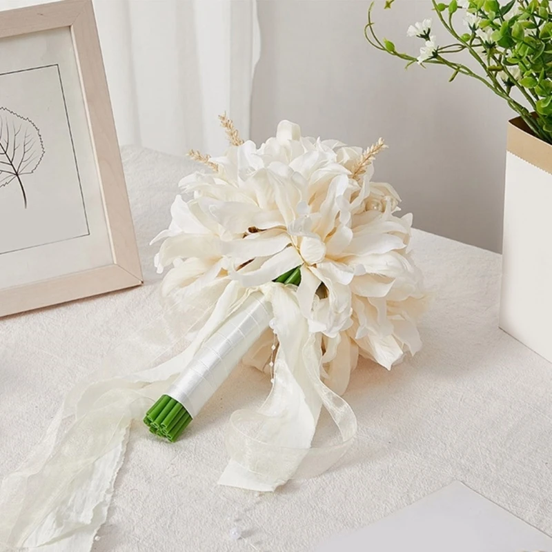 Decorazioni nuziali con fiori artificiali per cerimonia, anniversario