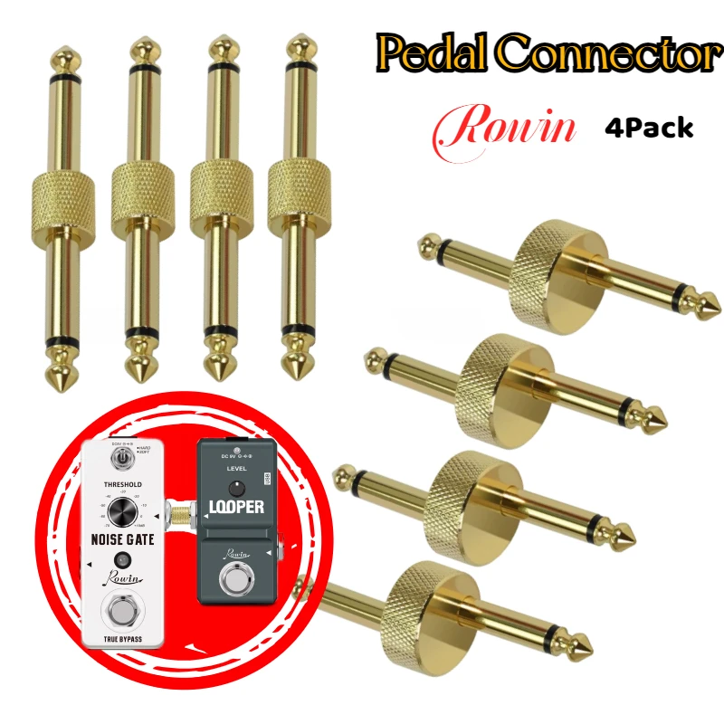 Rowin 4 ชิ้น/แพ็ค 6.35 มม.1/4 