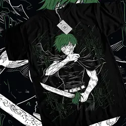 Maki Zenin T-Shirt Jujutsu Kaisen Horror Anime Manga Kawaii Cadeau Shirt Alle Maten