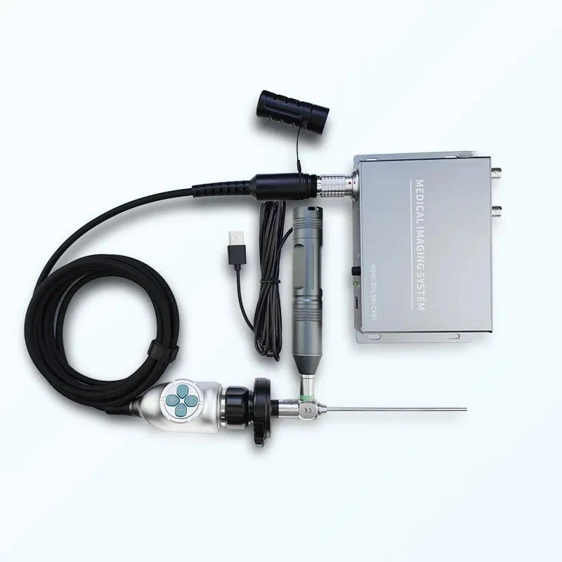 Portable, compact and sophisticated image processor for industrial inspection of integrated endoscopes