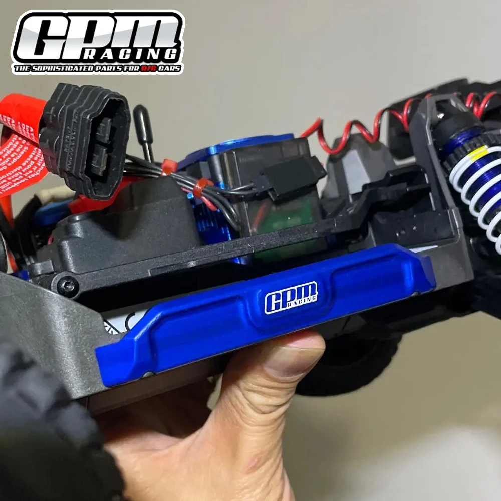 GPM for TRAXXAS Mini Maxx 107154-1 MINI XRT 108076-1 RC Car Metal 7075 Alloy Chassis Nerf Bars Side Skid Pedal Footplate 10723