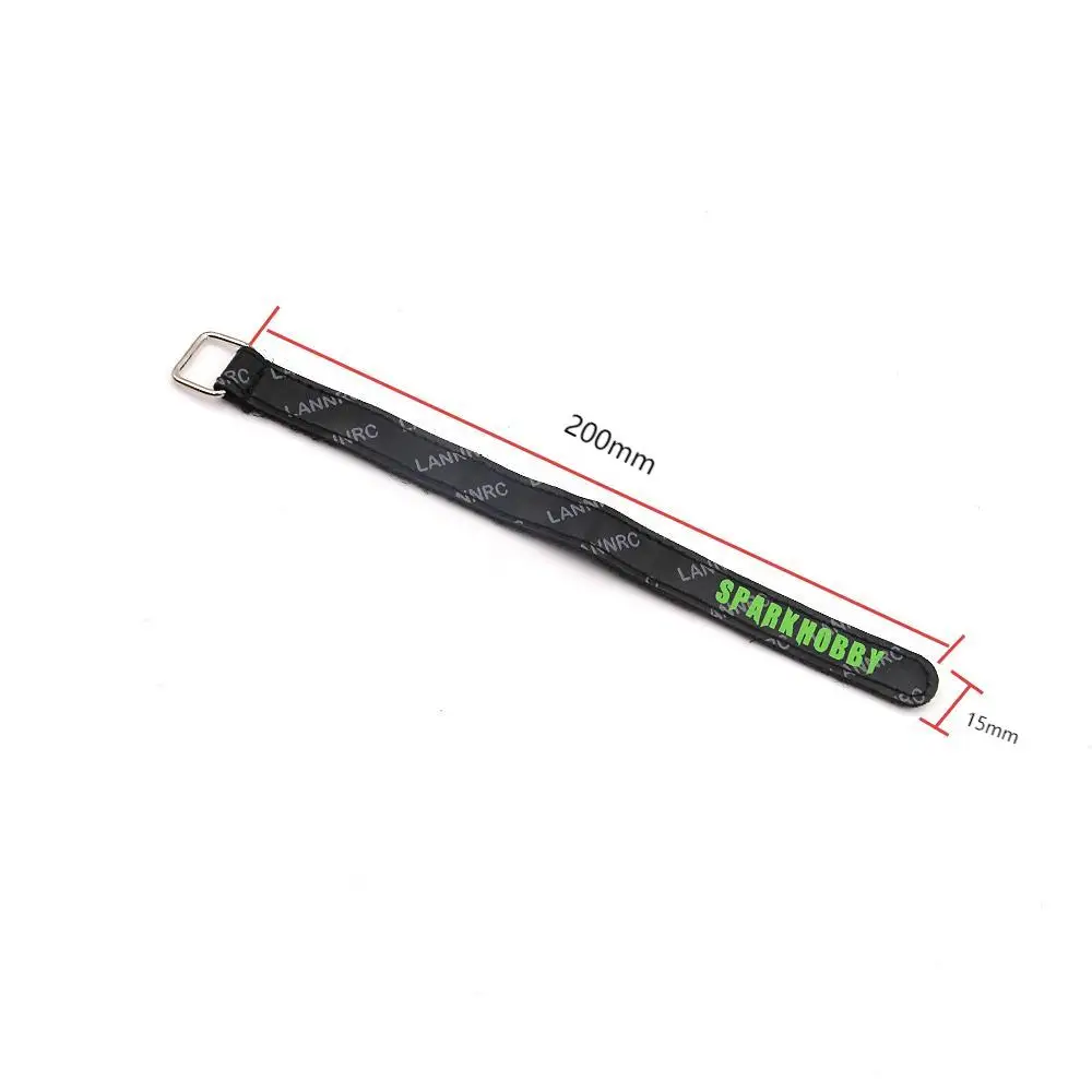 Pack De 5 Correas De Cuero Con Hebilla De Hierro Para Baterías Lipo 4S/6S – Resistentes Y Duraderas (20 Mm X 350 Mm)