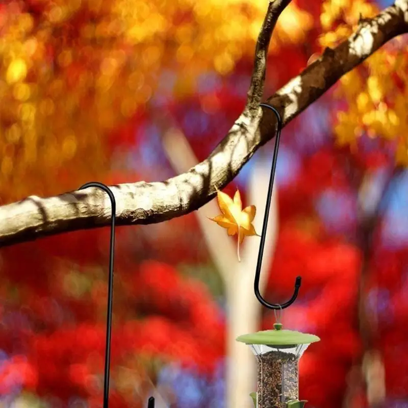 

B0KC S Hanging Hook Heavy Duty S Hanger Metal Kitchen Pot Rack Hooks for Hanging Pot Plants Pan Cups Bags Jeans Towels