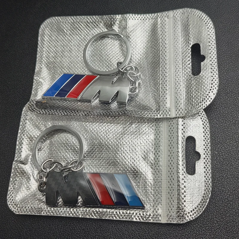 Carbon Metal Key Chain Keyring Car Logo M Keychain For BMW X1 X3 X4 X5 E46 E90 F20 E60 E39 F10 M1 M2 M3 M5 M6 E87 M Accessories