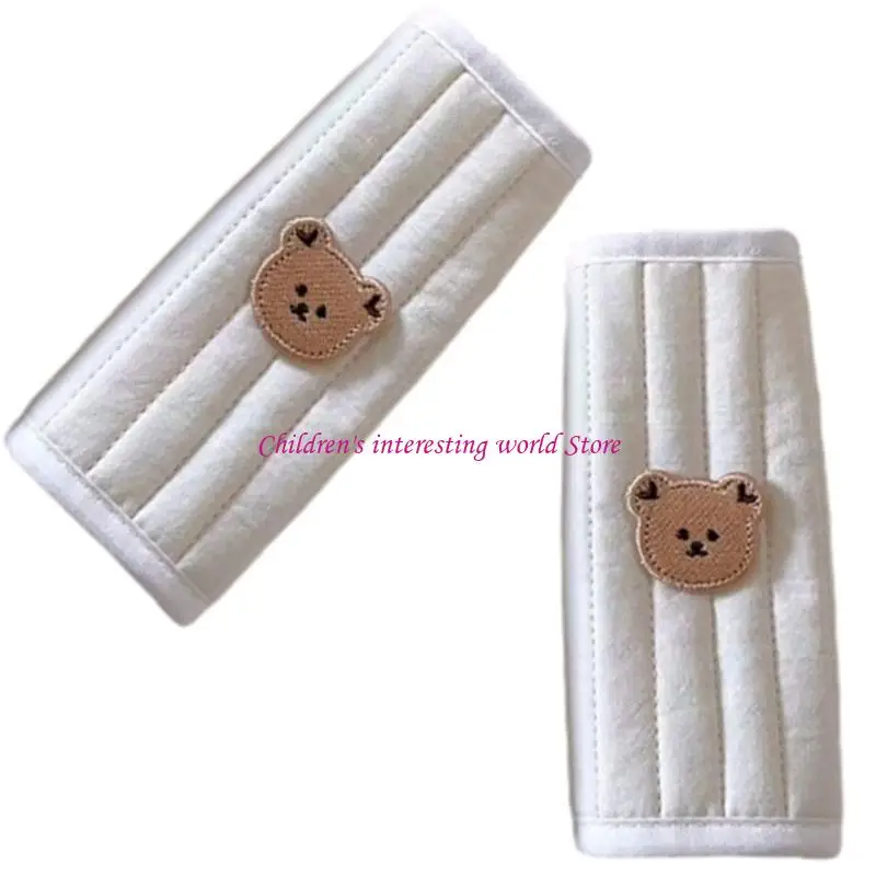 

Car Safety Belt Strap Cushion Stroller Belt Pad Shoulder Strap Pad 425F
