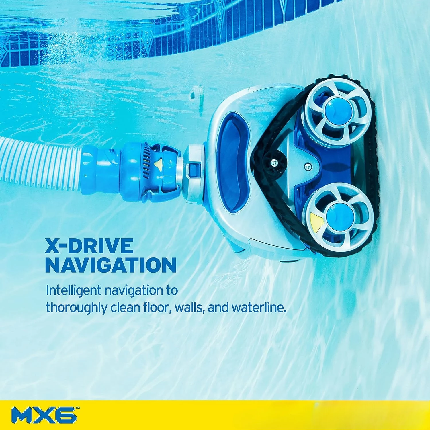 منظف حمام السباحة الأرضي MX6 الأوتوماتيكي