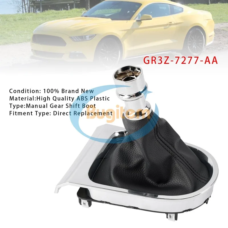

Новая пылезащитная накладка на ручку переключения передач для Ford Mustang 2015-2017, замена GR3Z-7277-AA GR3Z7277AA