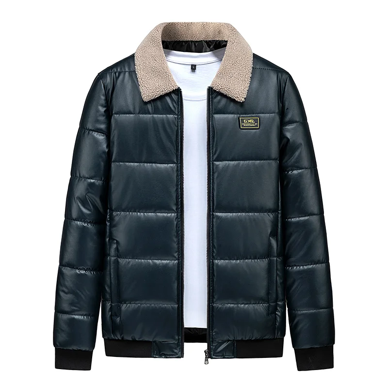 Men's Fashion Windbreaker Parka Coat Male Jacket Streetwear Overcoat Outdoors Windproof Casual Autumn Winter Warm Hombre New