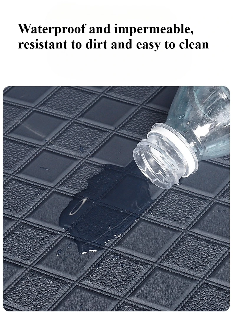 ل Zeekr 9X 2025 2026 كامل المحيطي فرش داخلي للسيارات ثلاثية الأبعاد لينة مقاوم للماء عدم الانزلاق وسادة تعديل السيارة ملحق #3