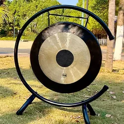 Professional Copper Gong Sound Therapy Percussion Cymbals Gong Instrument Chinese Traditional Musical Small Instruments