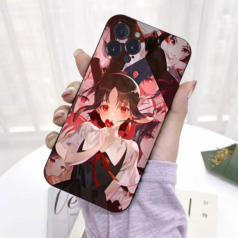 K-Kaguya-Sama Love Is War Phone Case For iPhone 15 6 7 8 Plus 11 12 13 14 Pro SE 2020 MAX Mini X XS XR Back Funda Cover