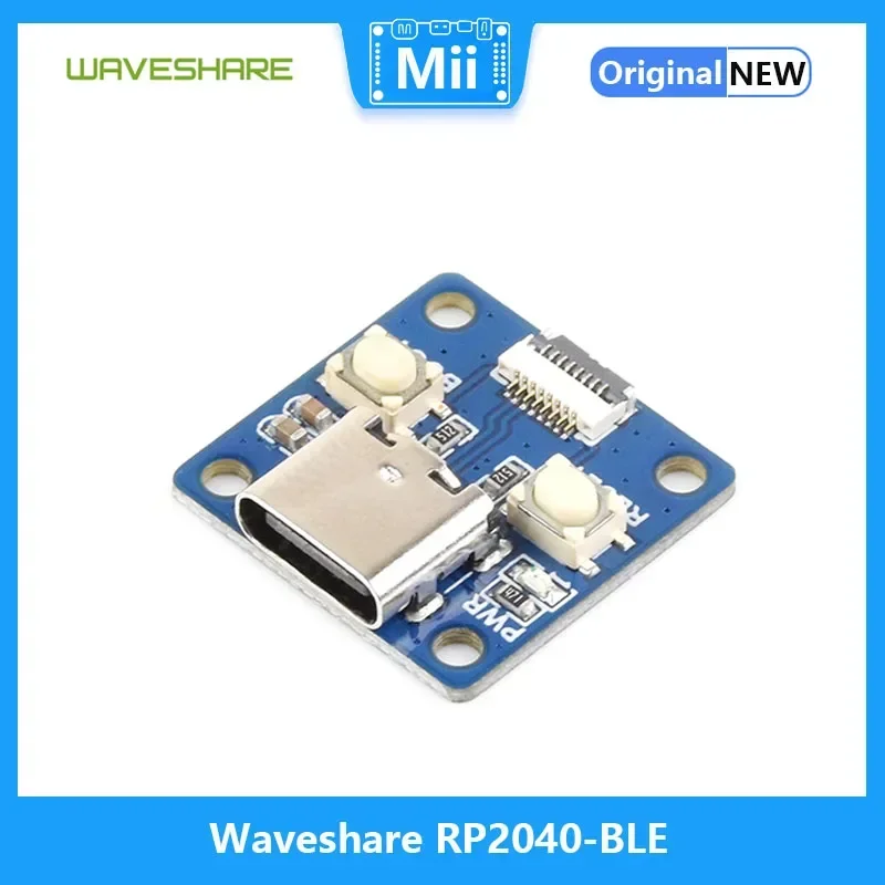 Waveshare RP2040-BLE Board For Raspberry Pi Microcontroller Board Based On RP2040, Supports Bluetooth 5.1