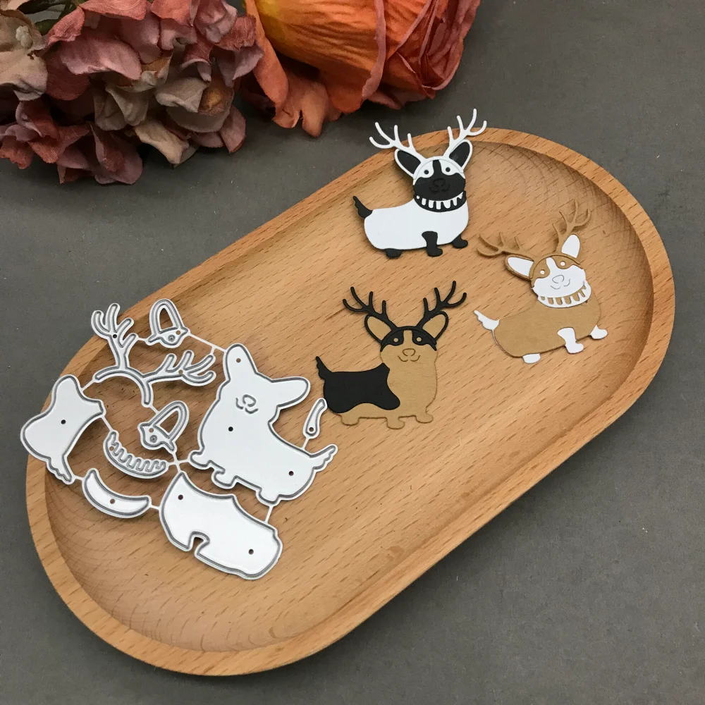 

1pcs metal cutting dies cut die mold Dog Scrapbook paper craft blade punch stencils dies