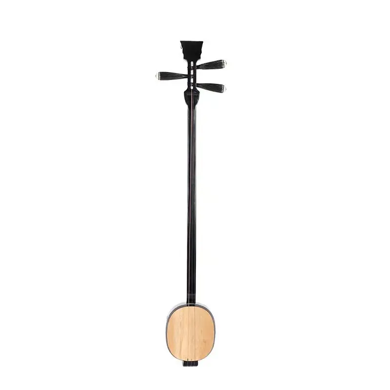 

Tancheng national musical instrument large, medium and small three-string ebony professional performance-grade