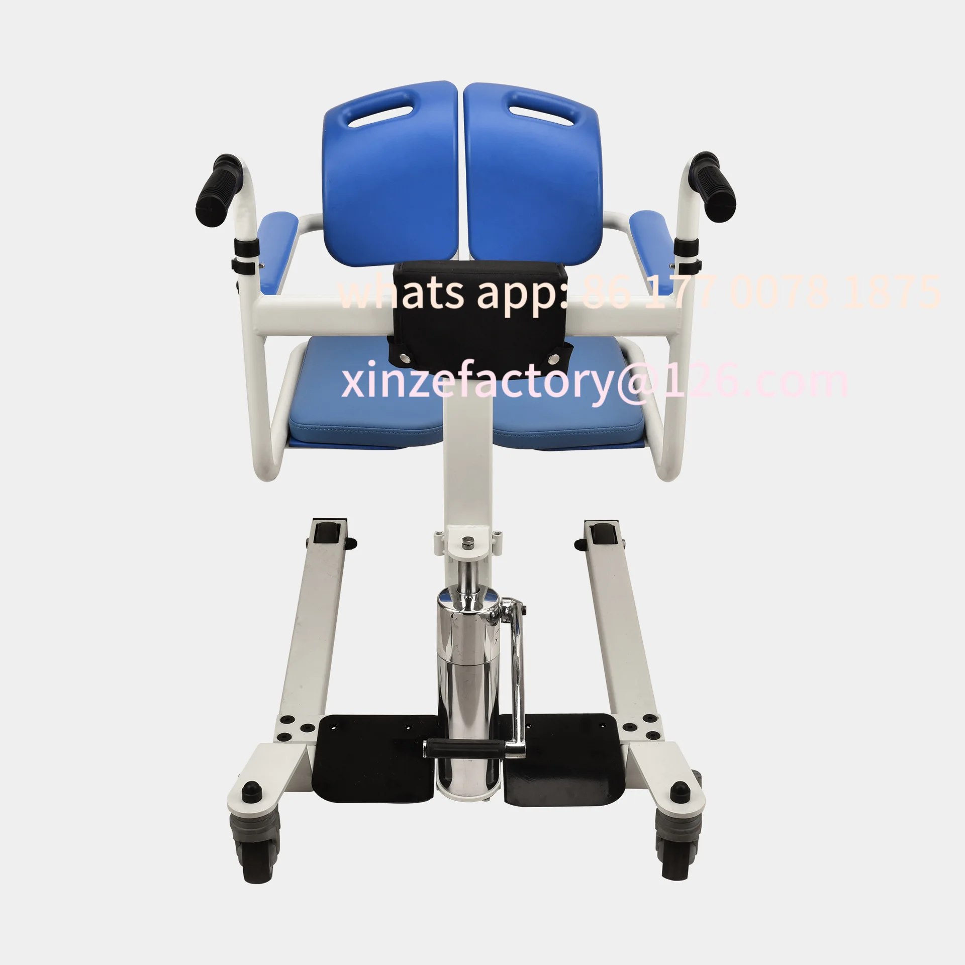 

Customizable Multifunctional Hydraulic Lifting Machine Arm Trolley Elderly Bathing Chair Household Wheeled Toilet Chair
