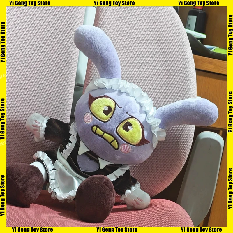 

2025 Новинка в наличии, плюшевая кукла горничной Jax, милый кролик, удивительный цирк, мягкая аниме, мягкая кукла, украшение комнаты, детские игрушки, подарок на день рождения