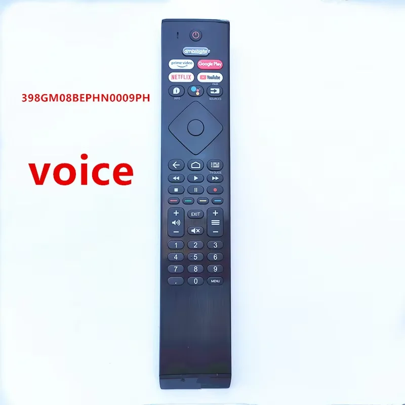 Suitable for Philips TV Bluetooth voice remote control 398GM08BEPHN0009PH 398GM08BEPHN0007PH 55PUD7906/30 65PUD7906 55PUT7906/75