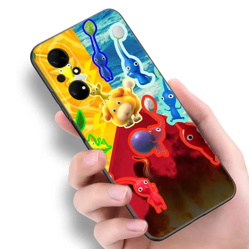 Pikmin Game Phone Case For Huawei Pura 70 Ultra P20 P30 P40 Lite P60 Art P50 Pro P50E P Smart 2018 2019 2020 2021