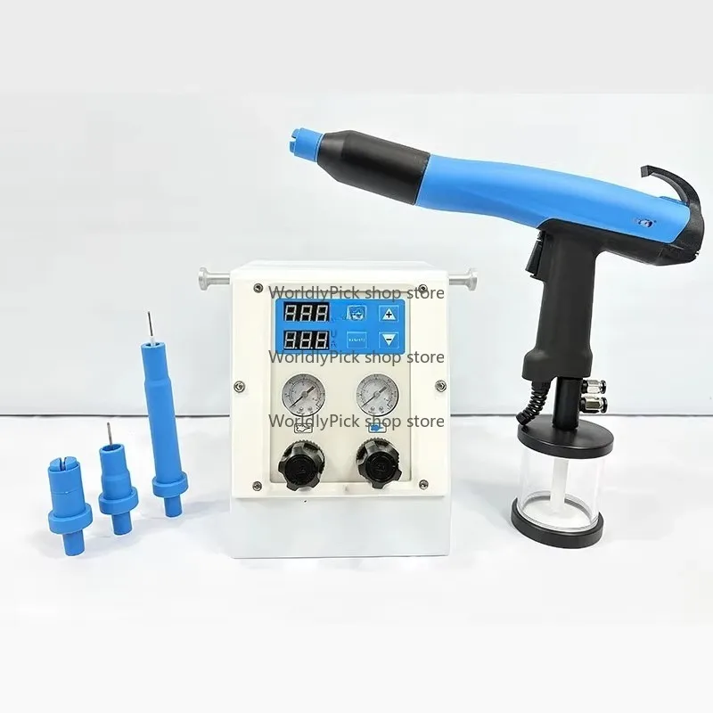 

Portable Small Lab Metal Coated Spray Electrostatic Powder Coating Machine with PL C Core Components