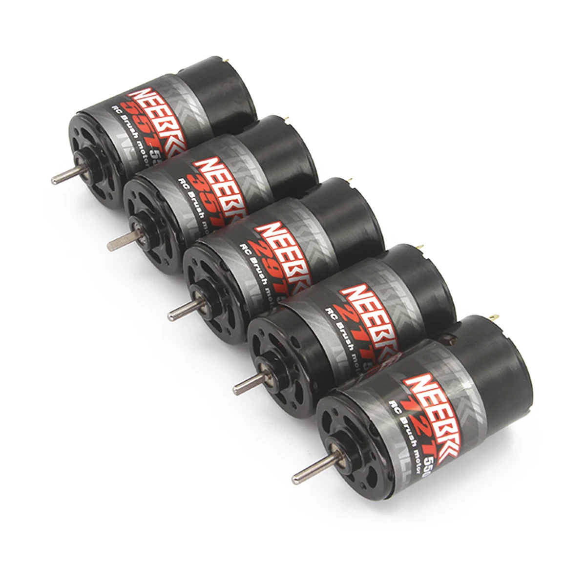 NEEBRC 550 Brushed Motor 12T 21T 29T 35T 55T 60A ESC Brushed Speed Controller for 1:10 RC Crawler Car SCX10 Axial Traxxas Wltoys