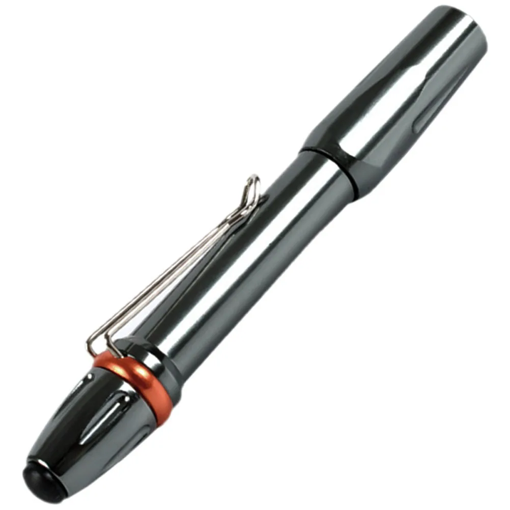 

Portable Pen Type Flashlight Mini Handheld LED Aluminum Alloy Inspection Lamp Pocket Light with Clip Teaching Equipment Supplies