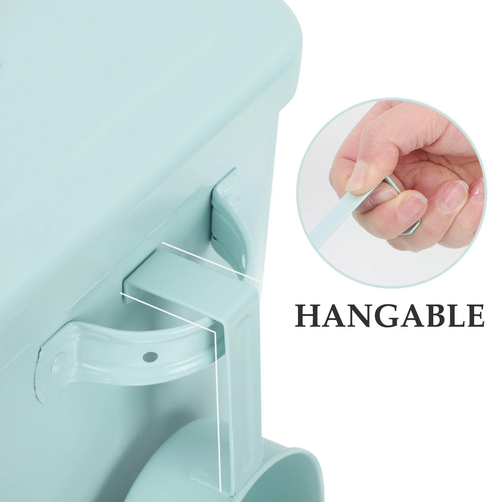 

Detergent Bucket Holder Metal Laundry Makeup Wall ganizer Bin Laundry ganizer Metal Bin Large Capacity Storage Container