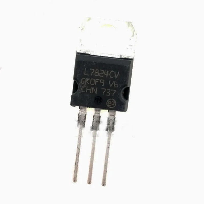 20 pz/lotto nuovo regolatore di tensione del Chip L7824CV originale + 24 V TO-220