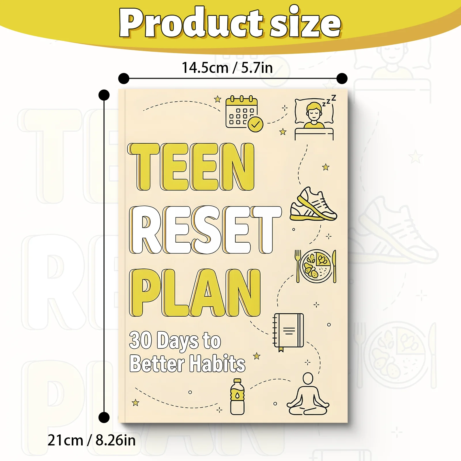 Teen Reset Plan: 30 Days to Better Habits—Study Skills, Motivation & Self-Discipline Workbook for Middle & High School Teens