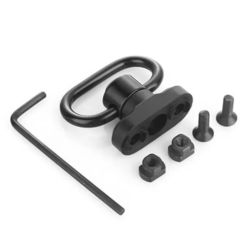 QD Adaptador giratorio M-LOK para eslinga con botón acero - imagen 4