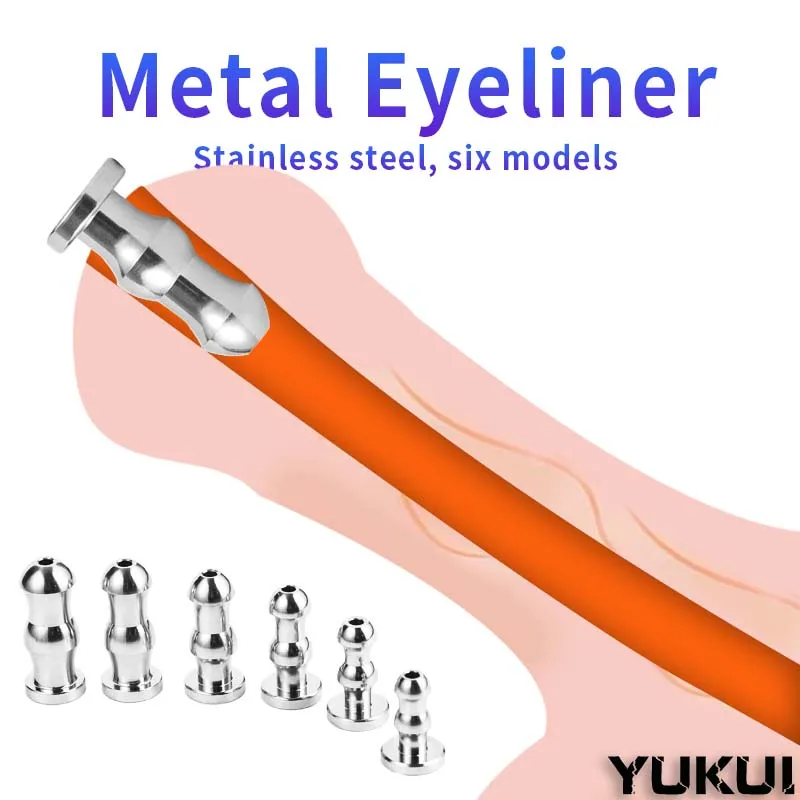 Penis Urinary Plug Stainless Steel Urethra Catheter Time-Delay Sex Toys For Man Urethral Stimulate Dilator Masturbation Messager