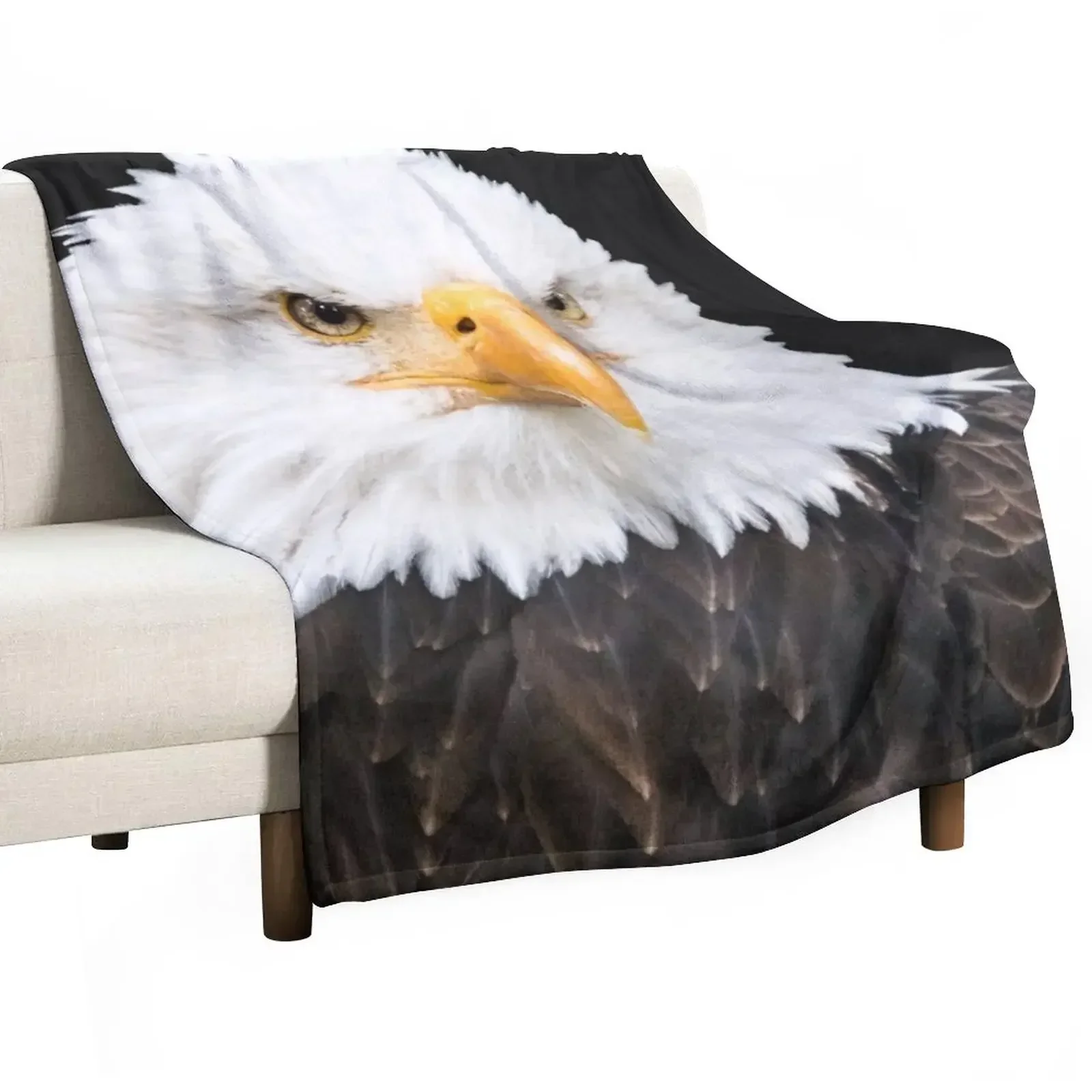 

Bald Eagle Throw Blanket Luxury Brand Retros Blankets