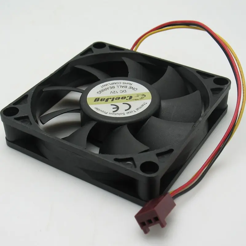 70mm cooling fan 7cm New Original For EVERFLOW 70x70x15MM DC12V 0.30A R127015DU Ball bearing Thermal Total Solution provider