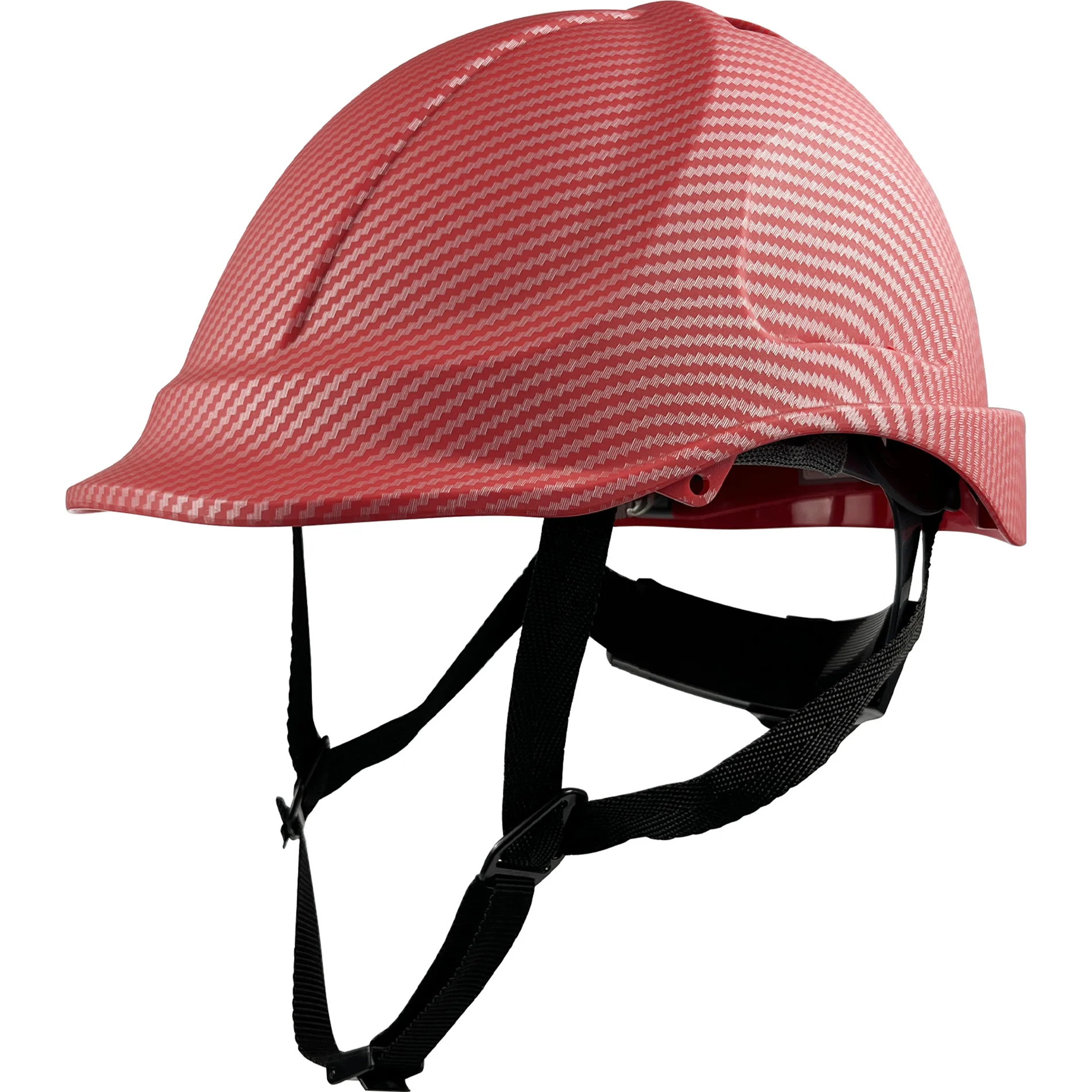 Carbon Fiber Pattern Industrial Work Safety Helmet Anti Noise Engirneer Construction CE EN397 Hard Hat ABS Shell