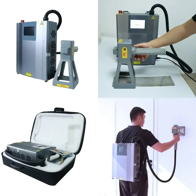 LY Portable Handheld CNC Marking Machine for QR Codes Barcodes on Wood Aluminum Glass Acrylic UPVC