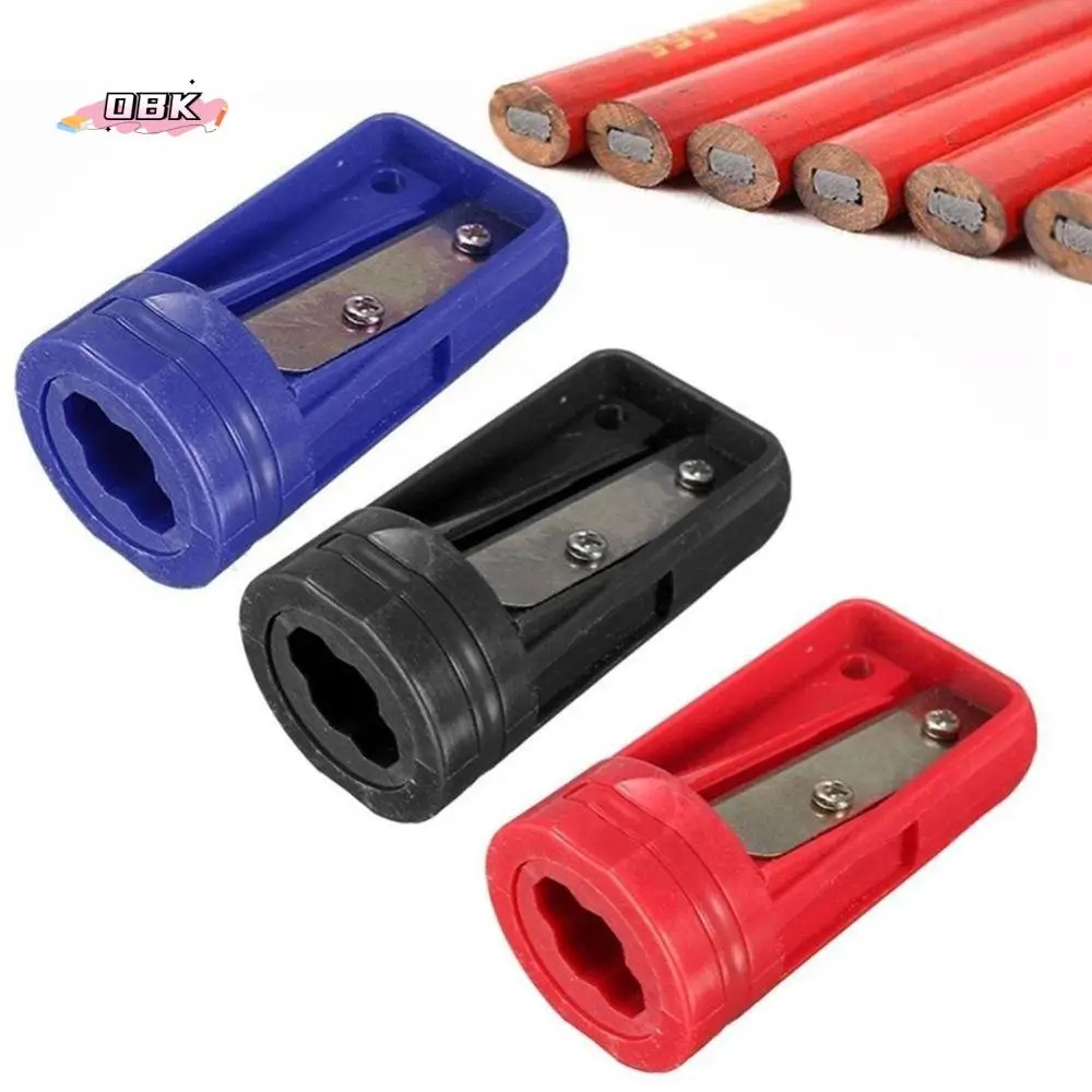 

Woodworking Hand Tools Manual Woodwork Pencil Cutter Blue Portable Carpenter Pencil Sharpener Practical Useful Student